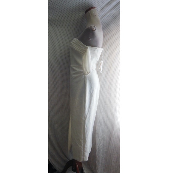 Likely White Off-Shoulder Midi Dress - Picture 14 of 16
